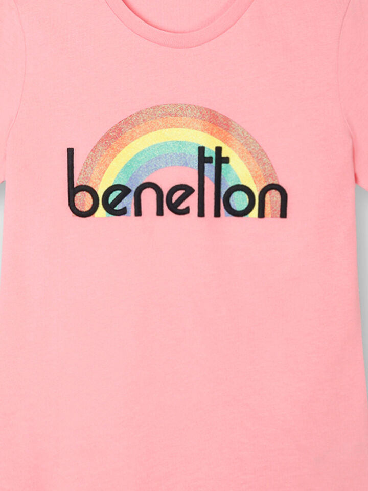 Rainbow Print Top image number 7
